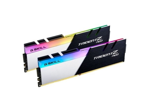 G.Skill TridentZ Neo Series - DDR4 - sett - 32 GB: 2 x 16 GB - DIMM 288-pin - 3600 MT/s / PC4-28800 - CL18 - 1.35 V - ikke-bufret - ikke-ECC - børs...