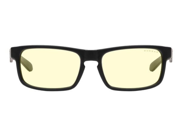 GUNNAR Enigma - Briller - for datamaskin - full kant - ramme: onyks - linse: ravgul