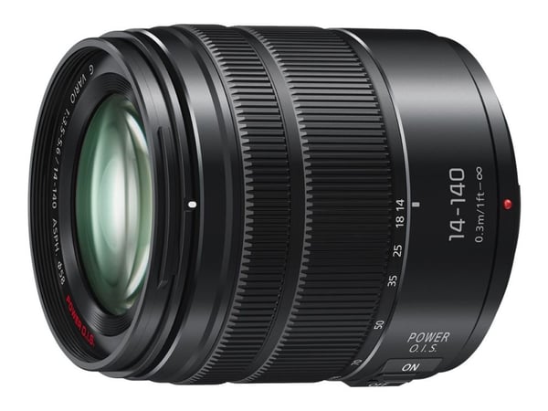 Panasonic Lumix H-FSA14140E - Zoomlins - 14 mm - 140 mm - f/3.5-5.6 G VARIO II - Micro Four Thirds - för Lumix DC-BGH1; Lumix G DC-G100, G110, G90,...