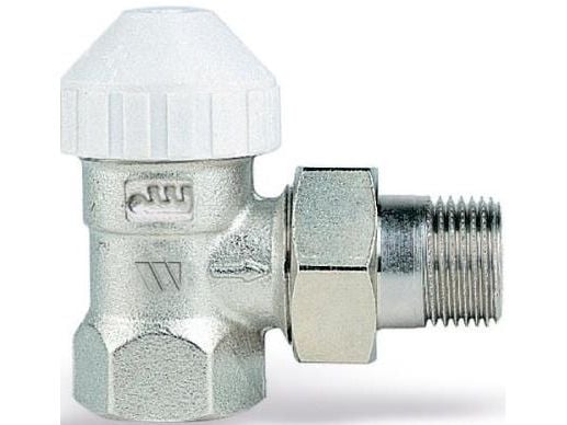Csslr Plus type 1 radiatorventil ½" vinkelløbende med ABS kappe. m30x1,5
