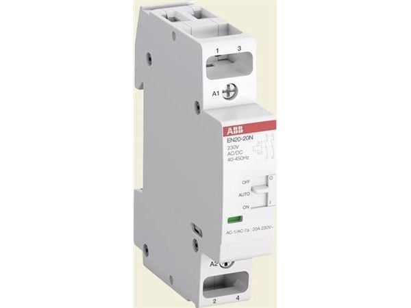 ABB EN20-20N-01, Kontaktor, Grå, 18 mm, 65 mm, 85 mm, 140 g