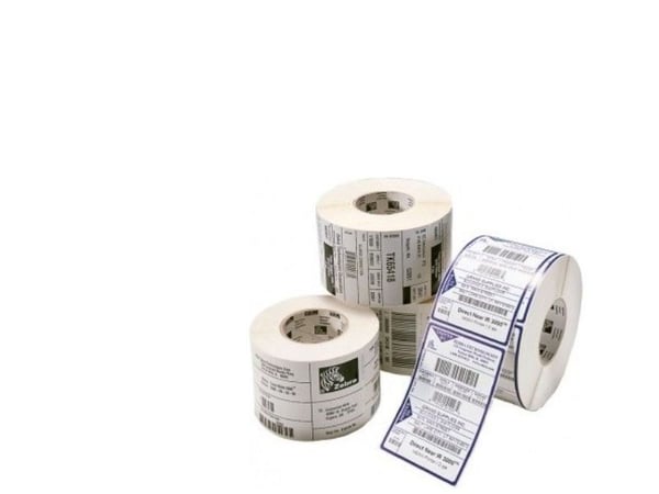 Zebra Z-Ultimate 3000T - Polyester - skinnende - permanent akryllisk klæbemiddel - hvit - 32 x 19 mm 80904 etikett(r) (12 rulle(r) x 6742) etikett ...
