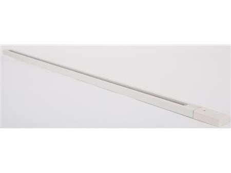 Vento strømskinne 2m. 230V med tilslutning og endestykke i hvid.