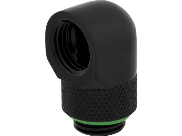 CORSAIR Hydro X Series 90° Rotary Adapter - Armatur for væskekjølesystem - svart (en pakke 2)