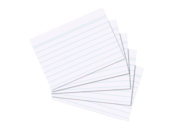 Herlitz 1150606, Hvit, 100 ark, 1 stykker