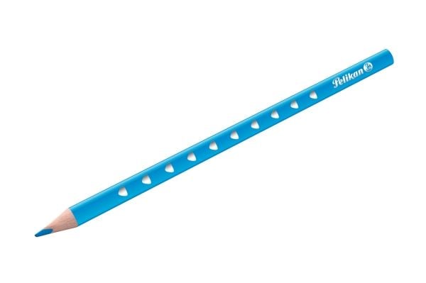Pelikan 700634, Sort, Blå, Brun, Grønn, Lyseblå, Lysegrønn, Oransje, Fersken, Rosa, Rød, Fiolett, Gult, 12 stykker