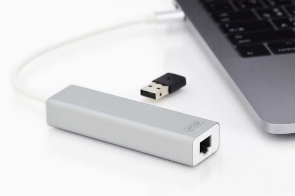 DIGITUS - Dockningsstation - USB-C - 1GbE