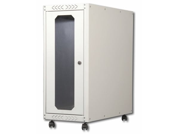 Digitus DN-CC 9001, Itseseisova teline, Näppäinlukko, Harmaa