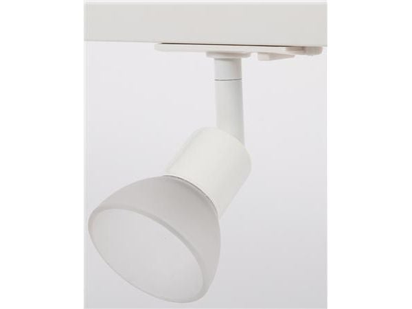 Vento Blow Glas Spot med GU10 og 1-Faset adapter i hvid