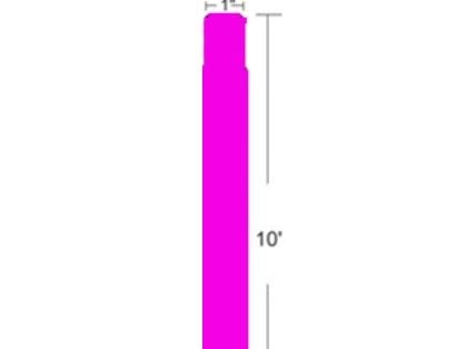 Zebra Z-Band Fun - Rosa - 25.4 x 254 mm 350 etikett(er) 350 armbåndsetiketter - for LP 2824 Plus