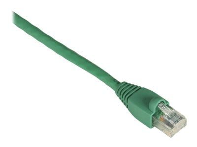 Black Box GigaTrue 550 - Koblingskabel - RJ-45 (hann) til RJ-45 (hann) - 7.6 m - CAT 6 - med støvel, uten hindringer, flertrådet - grønn