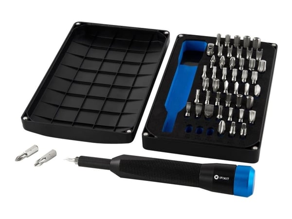 iFixit Mahi Precision Bit Set - Skruvmejsel med bituppsättning - 48 delar - i fodral