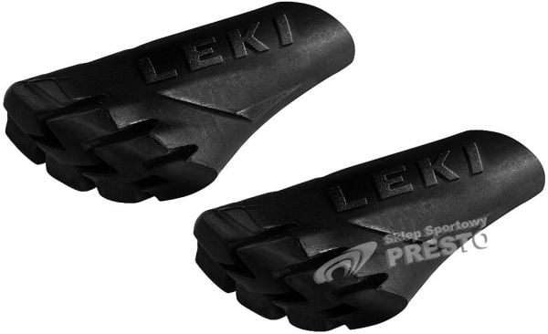 LEKI 882420103, Spaserstav, Tupp, Sort, Gummi, Leki, 1 stykker