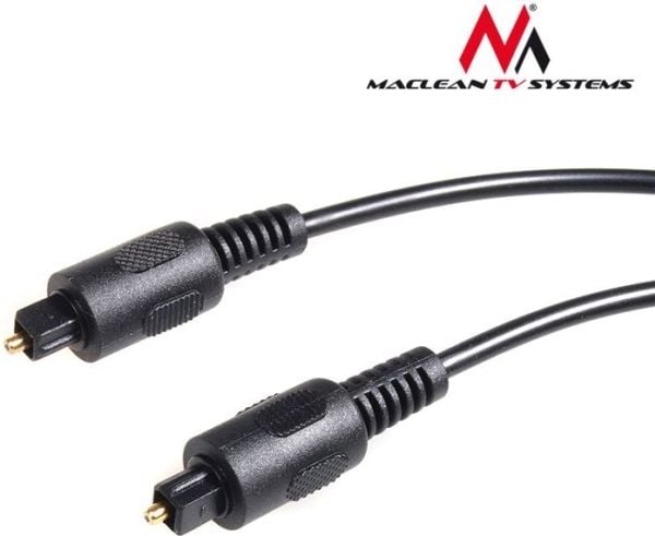 Maclean Toslink - Toslink 1 m svart (MCTV-639)