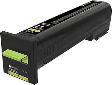 Lexmark - Ekstra høy ytelse - gul - original - tonerpatron LCCP, LRP, Lexmark Corporate - for Lexmark CX825de, CX825dte, CX825dtfe, CX860de, CX860d...