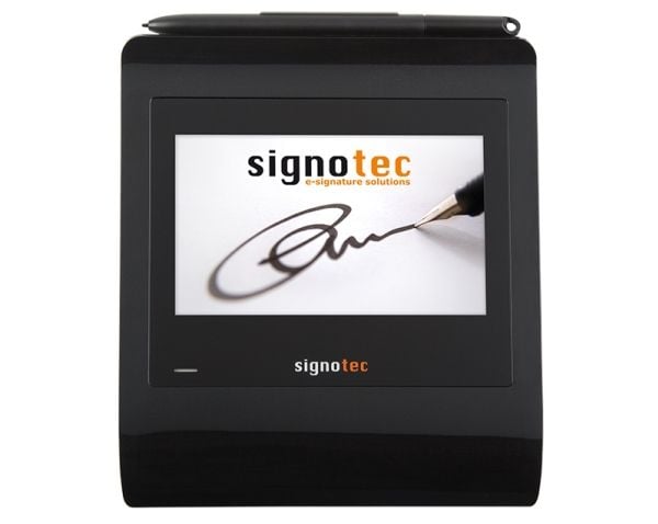 signotec Pad Gamma - Allekirjoituspääte LCD-näytöllä - 10,8 x 6,5 cm - langallinen - USB