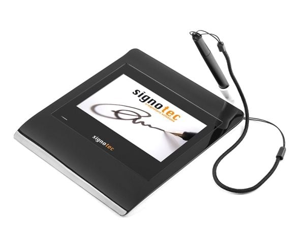 signotec Pad Gamma - Allekirjoituspääte LCD-näytöllä - 10,8 x 6,5 cm - langallinen - USB