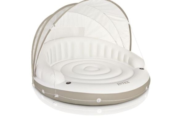 Intex 58292, Beige, Hvit, Flytende Øy, Monokromatisk, Vinyl, 200 kg, 199 cm