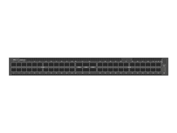 Dell Networking S4148F-ON - Switch - L3 - Styrt - 48 x 10 Gigabit SFP+ + 4 x 100 Gigabit QSFP28 + 2 x 40 Gigabit QSFP+ - front til bakside-luftflyt...
