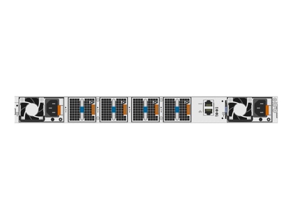 Dell Networking S4148F-ON - Switch - L3 - Styrt - 48 x 10 Gigabit SFP+ + 4 x 100 Gigabit QSFP28 + 2 x 40 Gigabit QSFP+ - front til bakside-luftflyt...
