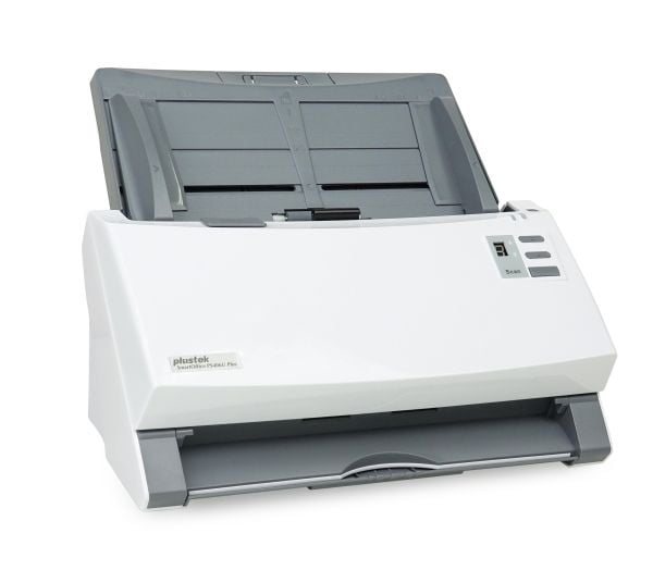 Plustek SmartOffice PS406U Plus - Dokumentskanner - Dobbel CIS - Dupleks - 216 x 5080 mm - 600 dpi x 600 dpi - inntil 40 spm (mono) / inntil 40 spm...