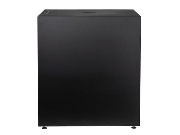 EFB Elektronik OFF-1266TS.V1RW, Frittstående hylle, 12U, 30 kg, Sort
