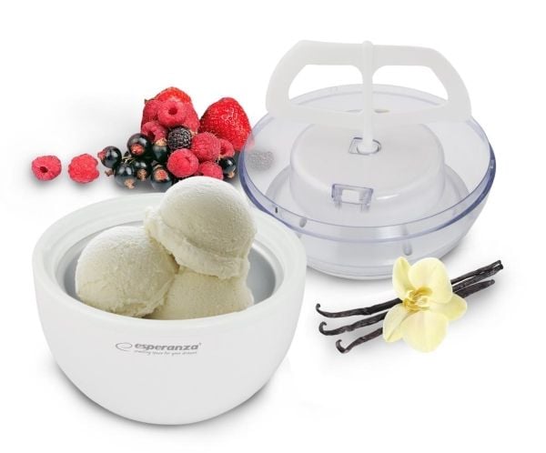 Esperanza VANILLA - Iskremmaskin - 0.6 liter - 7 W