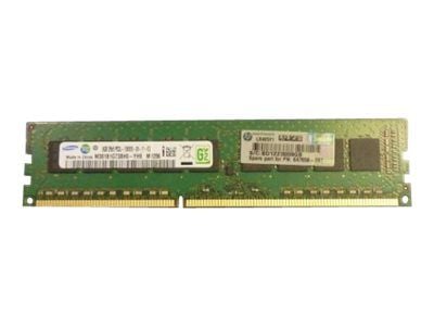 HPE - DDR3L - modul - 8 GB - DIMM 240-pin - 1333 MHz / PC3L-10600 - CL9 - 1.35 V - ikke-bufret - ECC