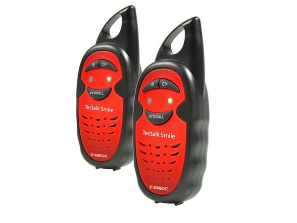 Albrecht Tectalk Smile barneradio, Bærbar, Ekstern, AAA, Batteri, 446,00625 MHz