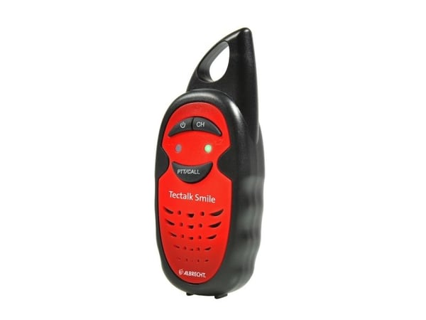 Albrecht Tectalk Smile barneradio, Bærbar, Ekstern, AAA, Batteri, 446,00625 MHz