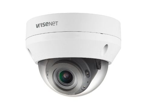 Hanwha Vision WiseNet Q QNV-8080R - Nettverksovervåkingskamera - kuppel - farge (Dag og natt) - 5 MP - 2592 x 1944 - motorisert - sammensatt - LAN ...