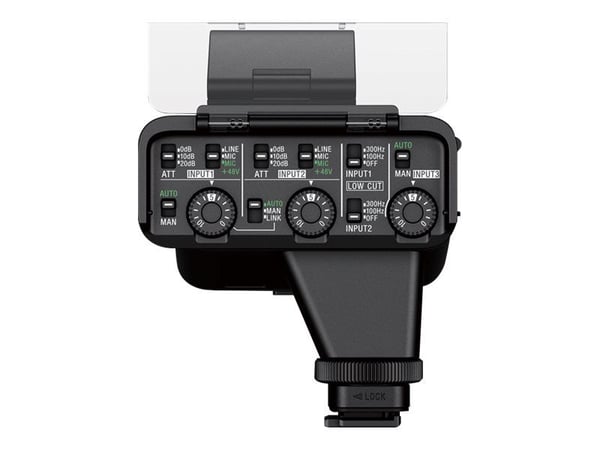 Sony XLR-K3M - Mikrofon - för Cinema Line ILME-FX3, FX6V, FX6VK; Handycam FDR-AX43, AX60; XDCAM PXW-FX9V; a7C; a7s III