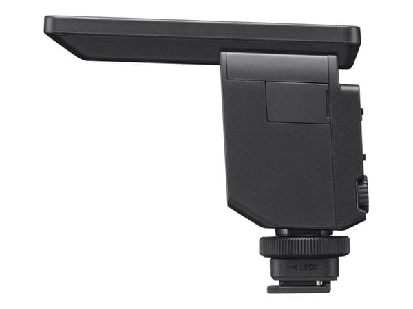 Sony ECM-B1M - Mikrofon - för Cinema Line ILME-FX3; Handycam FDR-AX43, FDR-AX45, FDR-AX60; a7C; a7R IV; a7s III; a9 II