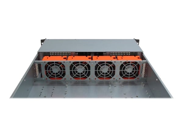Inter-Tech IPC 2U-20255 - Rackmonterbar 2U - full AT - ingen strømforsyning (EPS2U) - USB