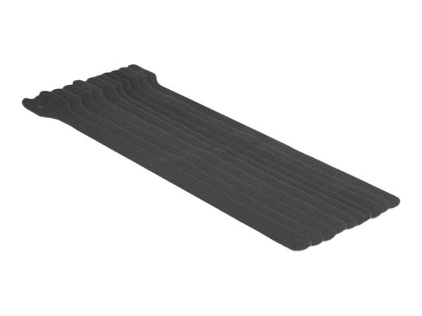 DeLOCK 18688, Musta, 12 mm, 300 mm, 10 kpl