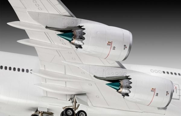 Revell Boeing 747-8 Lufthansa "New Livery", Fly, 13 år, Blå, Hvit, Flymodell, Ikke for barn under 36 måneder, 476 mm