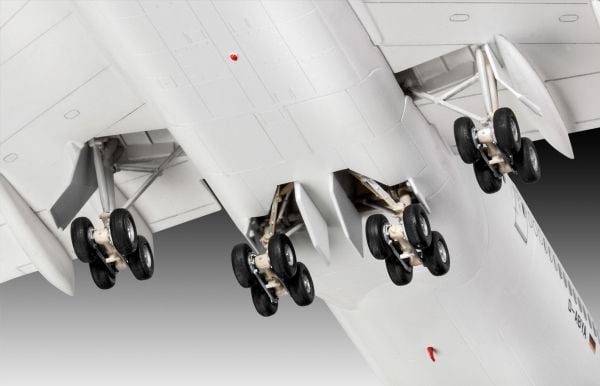 Revell Boeing 747-8 Lufthansa "New Livery", Fly, 13 år, Blå, Hvit, Flymodell, Ikke for barn under 36 måneder, 476 mm