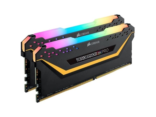 CORSAIR Vengeance RGB PRO - TUF Gaming Edition - DDR4 - sett - 16 GB: 2 x 8 GB - DIMM 288-pin - 3200 MHz / PC4-25600 - CL16 - 1.35 V - ikke-bufret ...