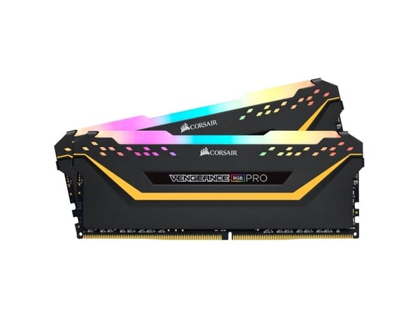 CORSAIR Vengeance RGB PRO - TUF Gaming Edition - DDR4 - sett - 16 GB: 2 x 8 GB - DIMM 288-pin - 3200 MHz / PC4-25600 - CL16 - 1.35 V - ikke-bufret ...