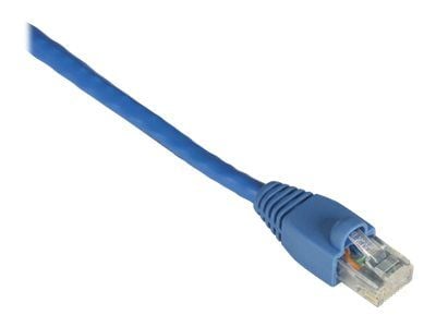 Black Box GigaTrue 550 - Koblingskabel - RJ-45 (hann) til RJ-45 (hann) - 60 cm - CAT 6 - med støvel, uten hindringer, flertrådet - blå