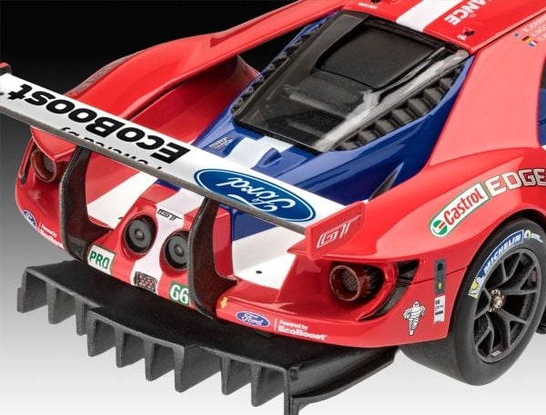 Revell Ford GT Le Mans 2017, Automalli, 12 vuosi/vuosia, Monivärinen, Land vehicle model, 94 mm, 204 mm