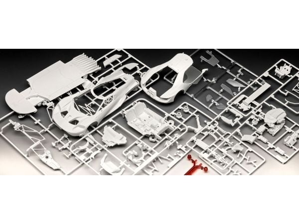 Revell Ford GT Le Mans 2017, Automalli, 12 vuosi/vuosia, Monivärinen, Land vehicle model, 94 mm, 204 mm