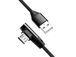LogiLink CU0141, 0,3 m, USB A, Micro-USB B, USB 2.0, 0,48 Gbit/s, musta