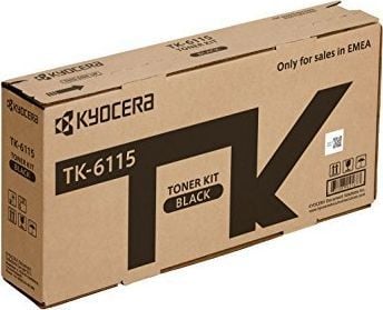 KYOCERA TK-6115, 15000 sivua, Musta, 1 kpl