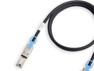 Lenovo - SAS ekstern kabel - 36-pins 4x skjermet Mini MultiLane (hann) til 36-pins 4x skjermet Mini MultiLane (hann) - 0.6 m - for Storwize V3700, ...