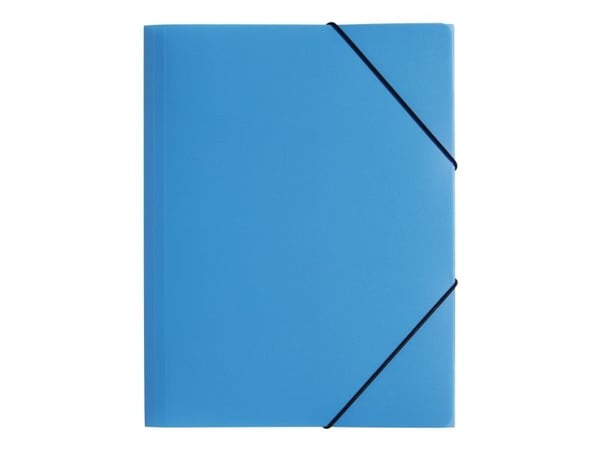 Pagna Basic Trend - 3-fliksmappe - bokryggbredde: 5 mm - for A3 (297 x 420 mm) - lys blå