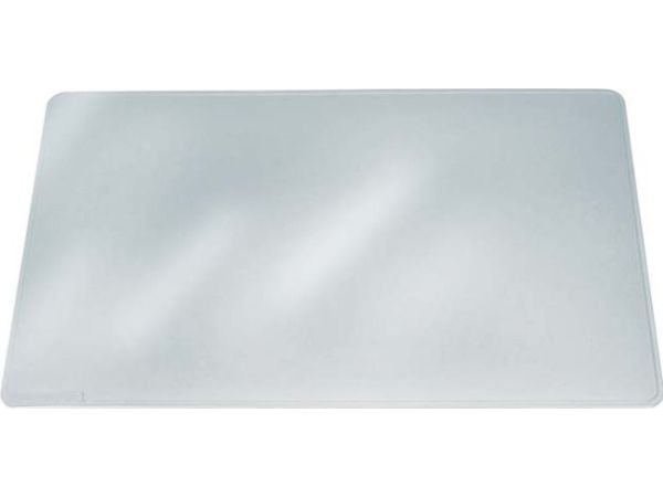 Skrivunderlag, 50 x 65 cm, icke-reflekterande klar PVC-plast