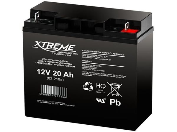 Blow XTREME - UPS-batteri - 1 x batteri - blysyre - 20 Ah