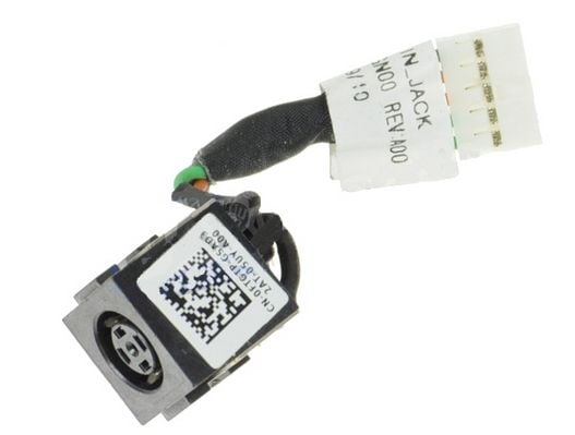 Dell - DC-strømladerjakk med kabel