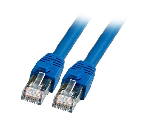 EFB Elektronik K5528BL.1, 1 m, Cat8.1, S/FTP (S-STP), RJ-45, RJ-45